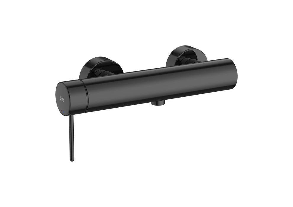 ROCA A5A213FCN0 NU Grifo Monomando Ducha Maneta Pin Negro Titanio