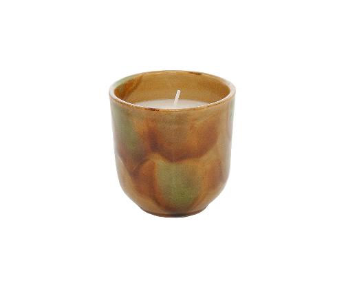 ANDREA HOUSE AX75068 Vela Cerámica Guinea Ø8,5X8,5Cm