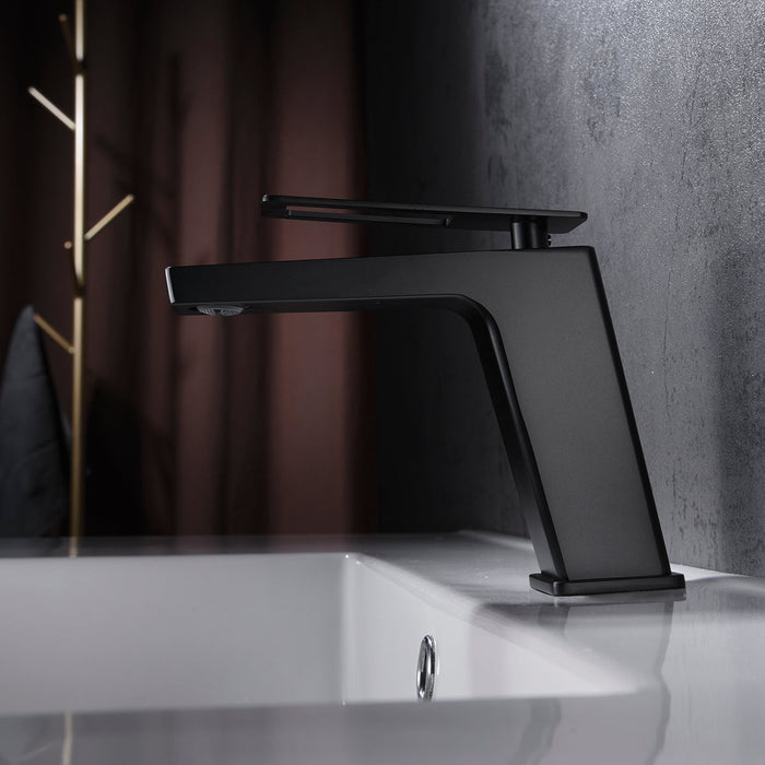 IMEX BDC032-1NG SUECIA Grifo de Lavabo Negro Mate