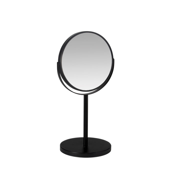 ANDREA HOUSE BA23026 Espejo de baño negro de 7 aumentos