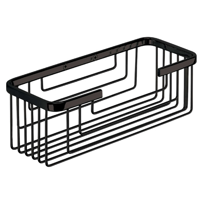 GEDY 24191400100 Portaobjetos Rectangular Negro Mate