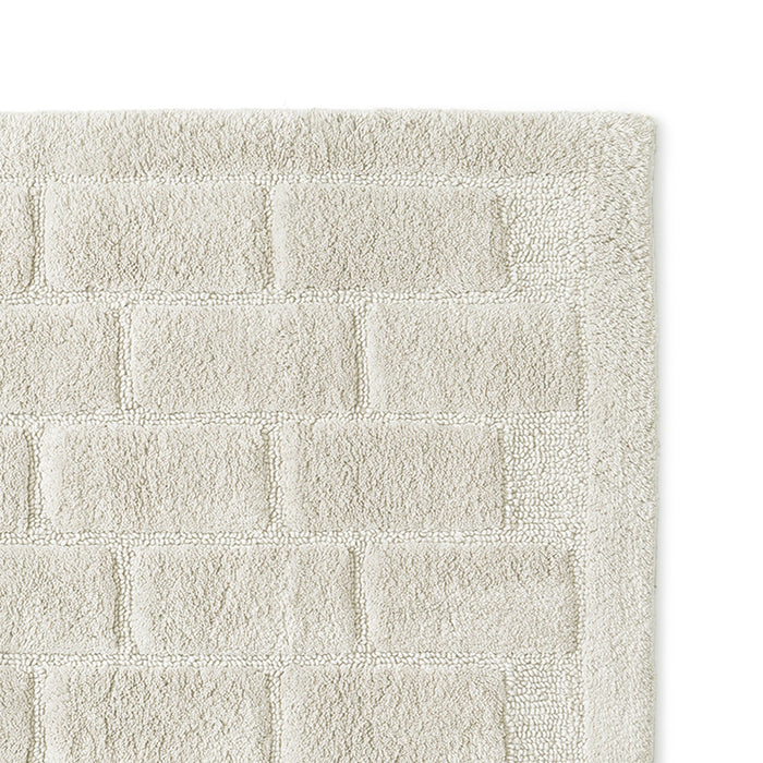 GEDY 96TI6090029 TILE Alfombra 60X90 cm Blanco