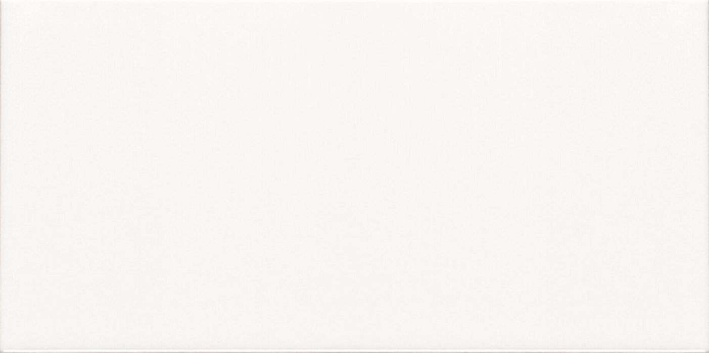 APE 4599118921 METRO Beveled White Glossy 7.5X15 Red Paste