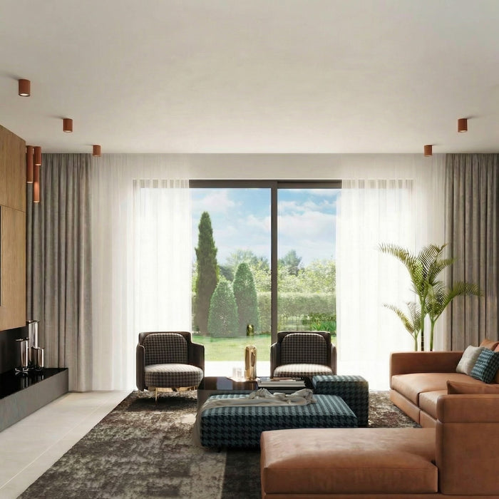 SOLLUX SL.2074 Plafón LAGOS 20 ocre rojo