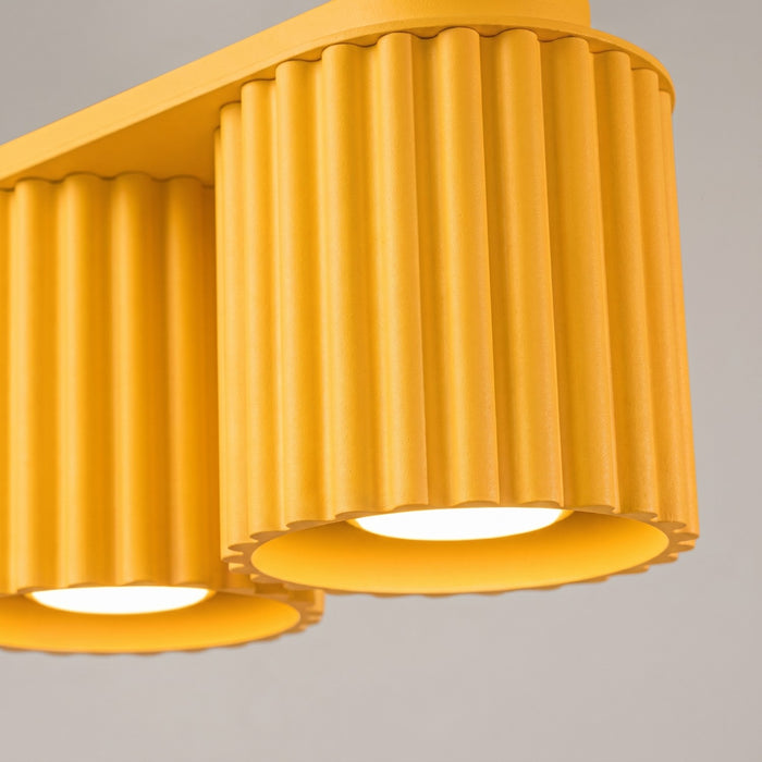 SOLLUX SL.2414 Plafón AURA 2 amarillo GU10