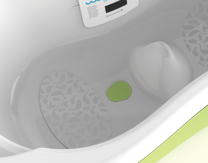 GEDY DD036000900 DA-DAM Bañerita Infantil Blanco/Verde