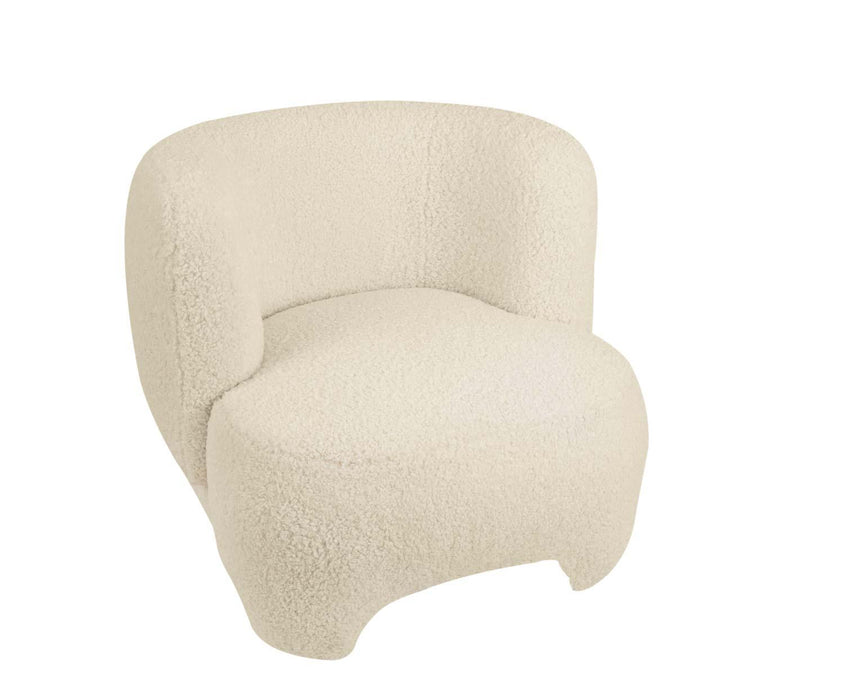 ANDREA HOUSE MU74088 Butaca Dana Borreguito 81x81x71 cm