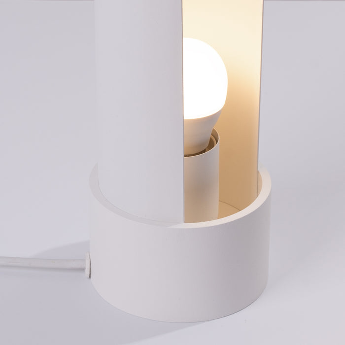 SOLLUX SL.1675 Lámpara de mesa FLASH blanca blanco
