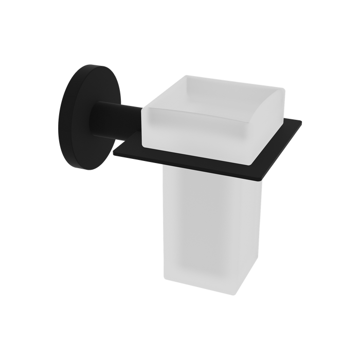 BELTRAN 20330 RIMINI Vaso Adhesivo Negro