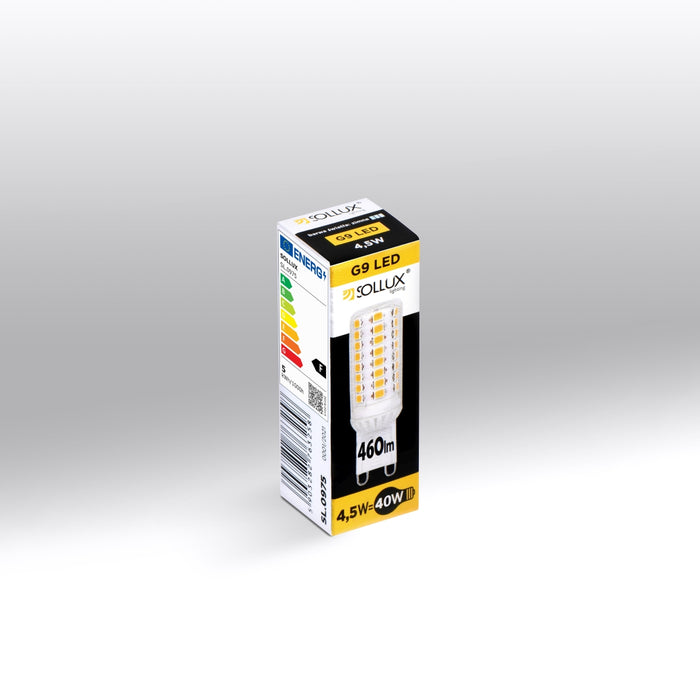 SOLLUX SL.1364 Bombilla LED G9 4000K 4,5W 460lm