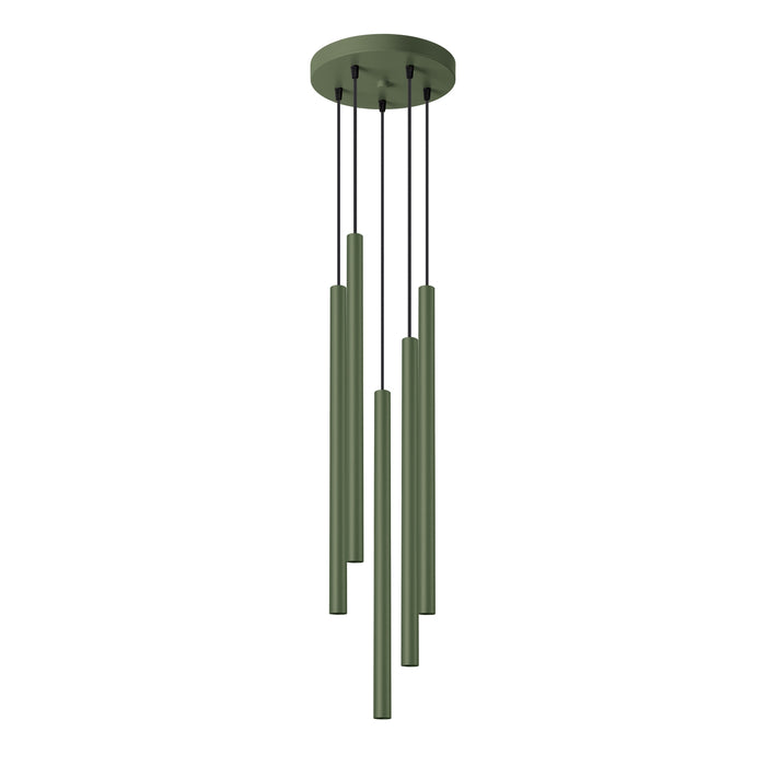 SOLLUX SL.1522 Lámpara colgante PASTELO 5P verde oliva verde oliva