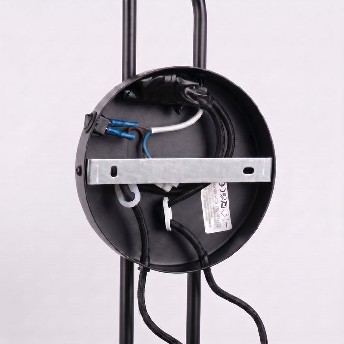 SOLLUX SL.2507 Aplique de pared NOX 2 negro con interruptor