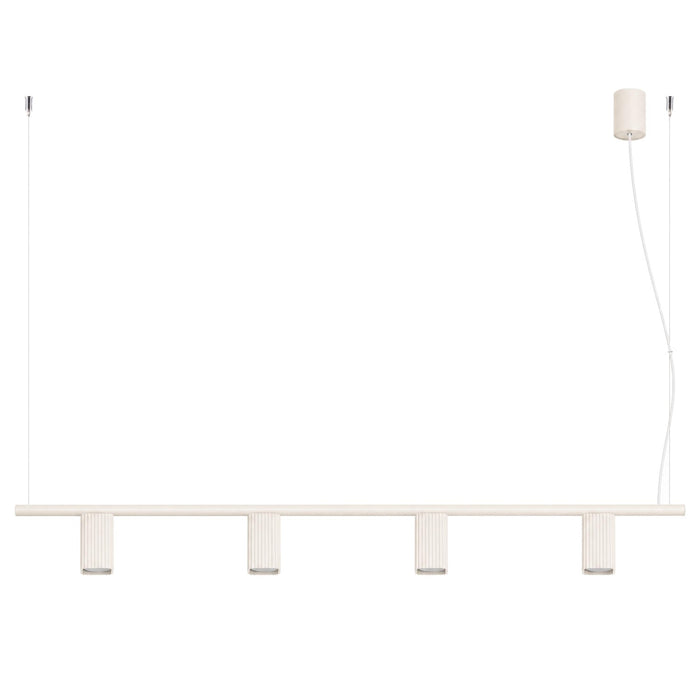 SOLLUX SL.3130 Lámpara De Araña Rayo 4 Beige