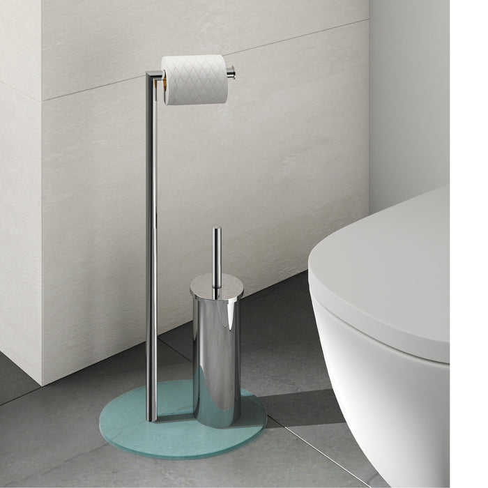 GEDY 12321300000 GOLIA Toallero y Columna De Pie Cromo