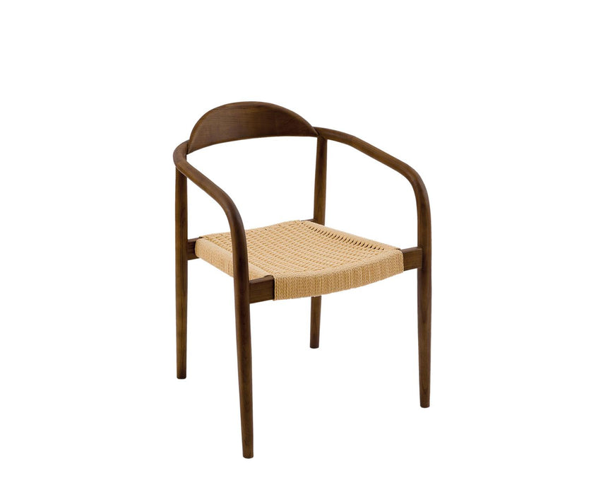 ANDREA HOUSE MU76015 Silla Astrid Olmo/Beige 57X51X78,5