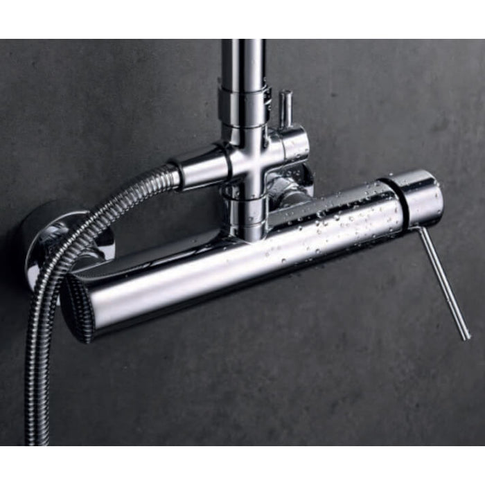 IMEX BDYS045 MILOS STICK Single-Handle Faucet Telescopic Shower Set