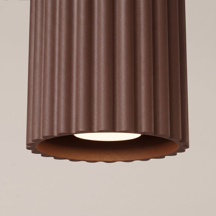 SOLLUX SL.2423 Plafón AURA 1 marrón GU10