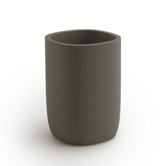 GEDY YL988100000 YLENIA Portacepillos gun metal