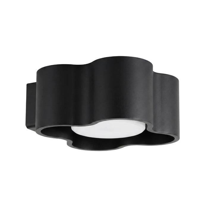 SOLLUX SL.3339 Lámpara De Pared Ovio Negra Gx53