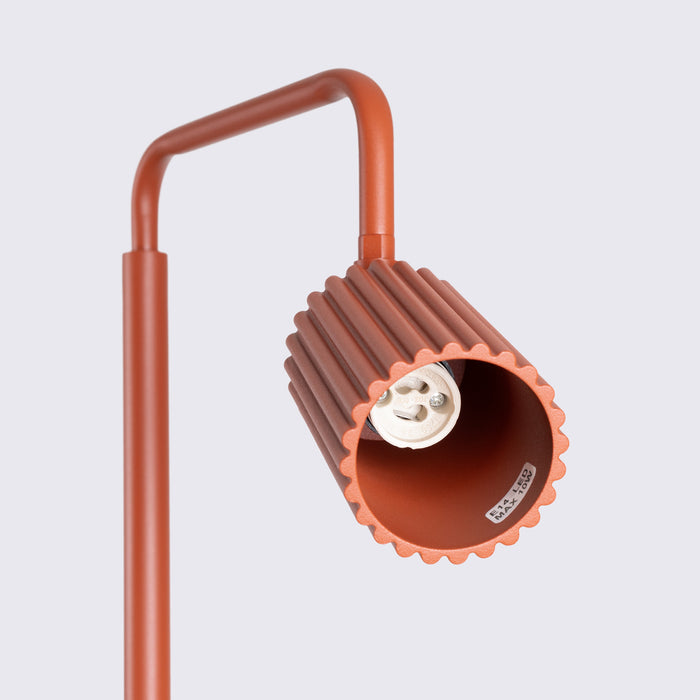 SOLLUX SL.2023 Lámpara de pie KARBON 1 ocre rojo