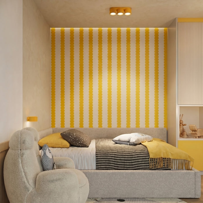 SOLLUX SL.2624 Aplique de pared AURA amarillo Gx53