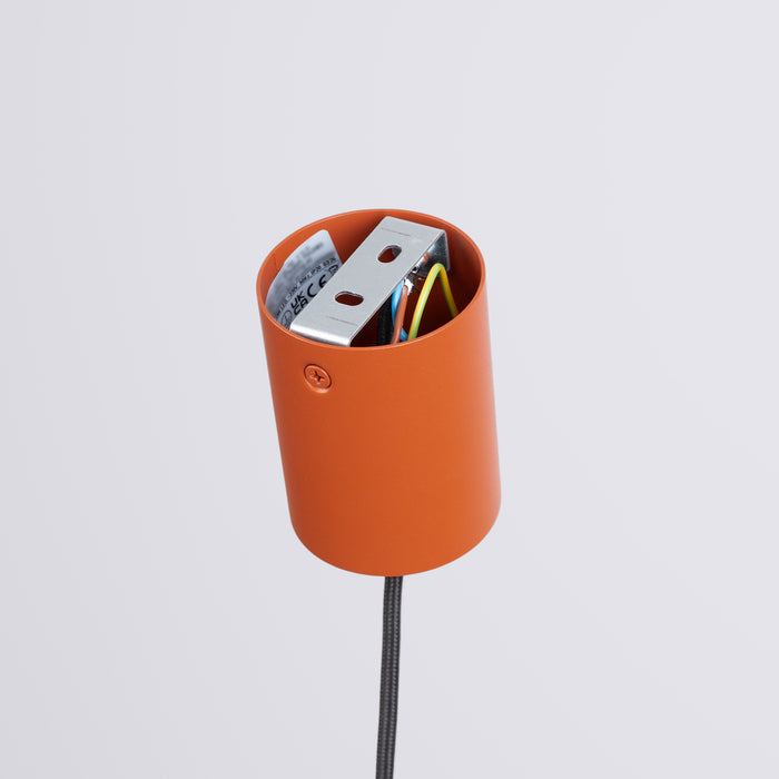 SOLLUX SL.2541 Lámpara colgante NOX 40 ocre rojo