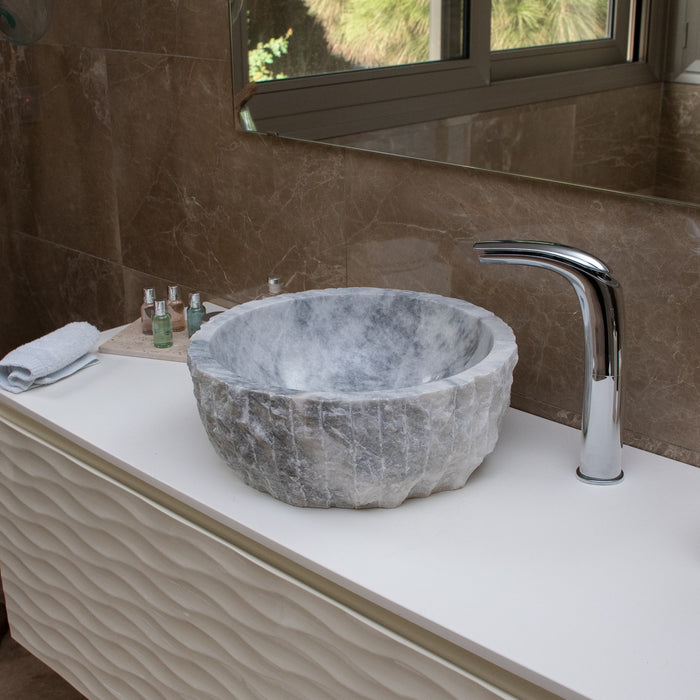 FORZINI FZ-GR/OC-MB-106 FLORA Lavabo de mármol Gris