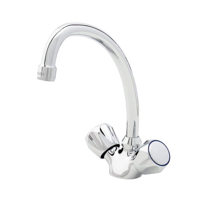 PRESTO 3831000 Elipse cocina repisa bimando Cromo