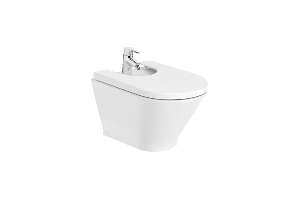 ROCA A3570N6000 THE GAP ROUND Wall Hung Bidet With Lid
