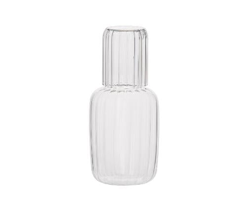 ANDREA HOUSE MS24552 Jarra Vidrio Agua C/Vaso 800Ml