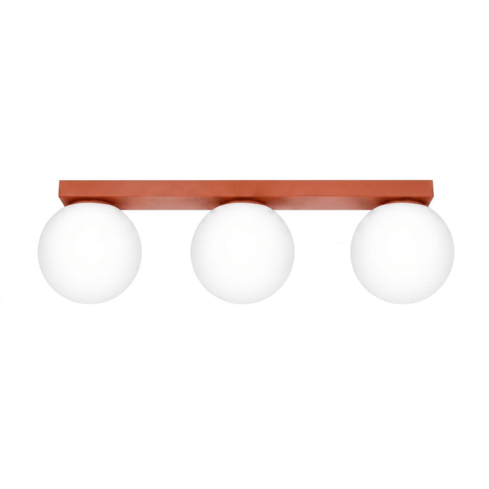 SOLLUX SL.2246 Plafón Yoli 3 Ocre Rojo