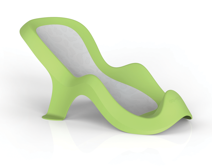 GEDY DD046000900 DA-DAM Children's Bath Lounger White/Green