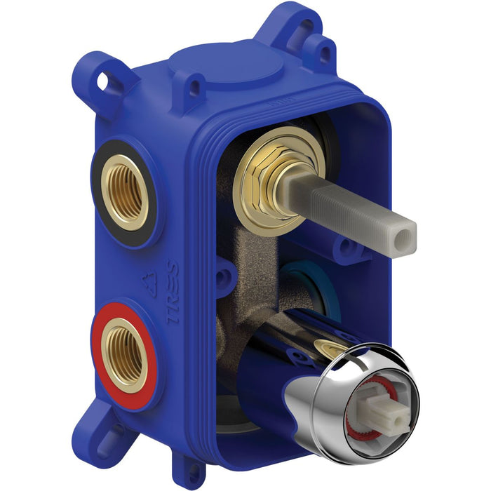 TRES 20828101 RAPID-BOX Caja Empotrada Cromo