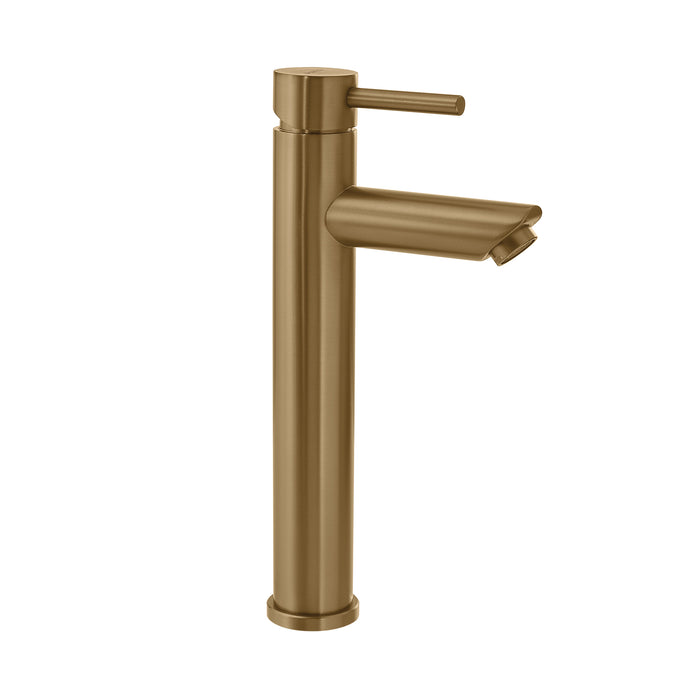 GEDY MXGA0288000 GARDA Grifo alto de lavabo oro mate
