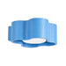 SOLLUX SL.3402 Lámpara De Pared Ovio Azul Celeste Gx53