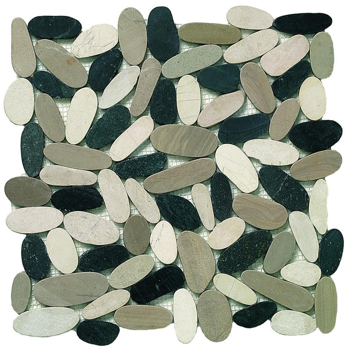 DUNE 185913 PEBBLES LIGHT 30,5x31,5 Mosaico Piedra