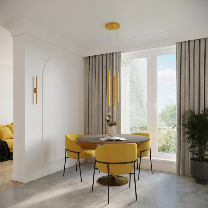 SOLLUX SL.2139 Lámpara colgante PASTELO 3P amarillo