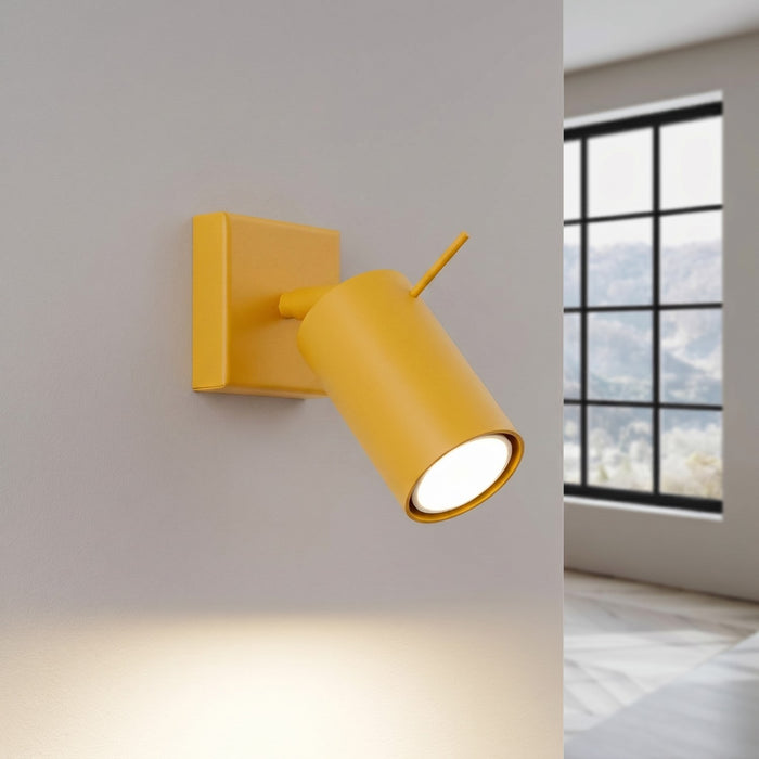 SOLLUX SL.2183 Aplique de pared RING amarillo