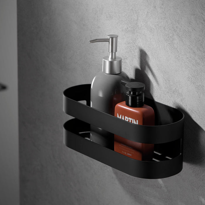 IMEX ADL012/NG NIRMALA Jabonera Frontal Negro Mate