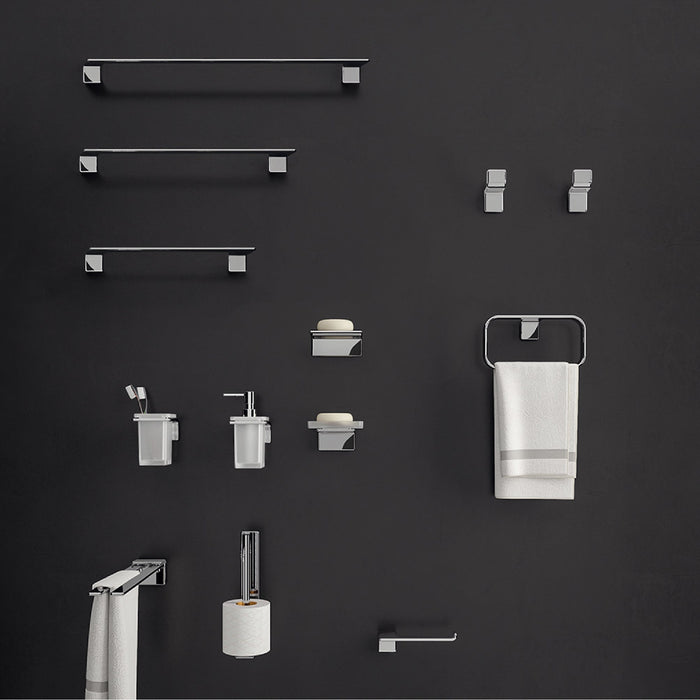 GEDY A9251300000 IL GIGLIO Portarrollo Cromo