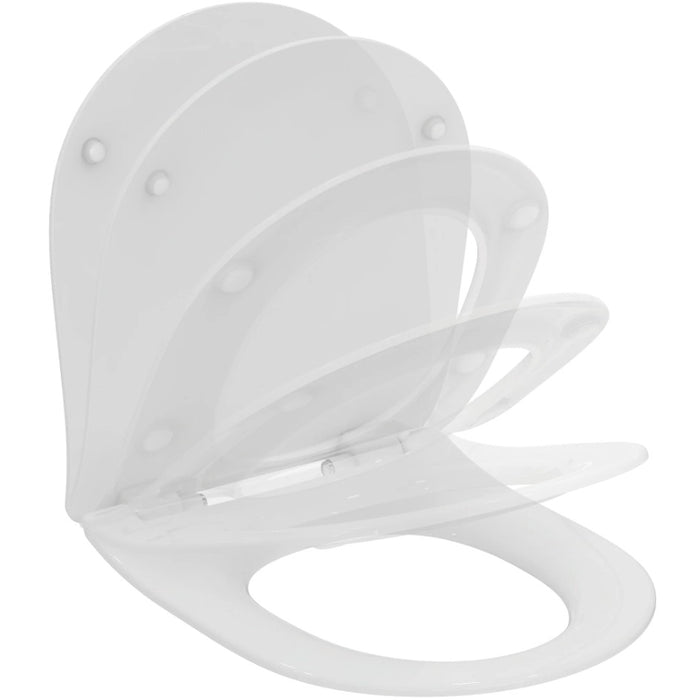 IDEAL STANDARD R392101 WASHPOINT Tapa Asiento WC Caída Amortiguada Blanco