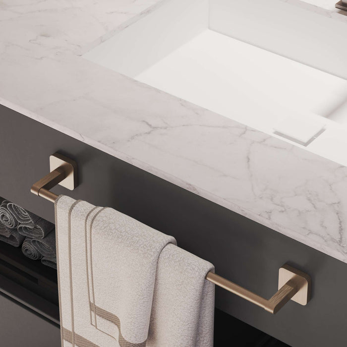 GEDY TO216088100 TONGA Toallero Oro Mate