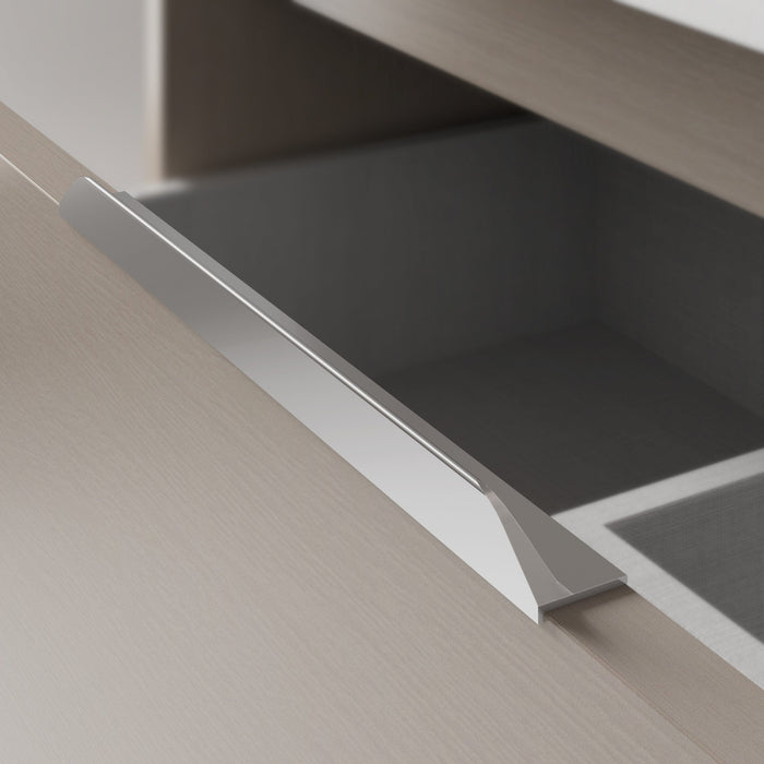 AMIZUVA C0073825 SUKI Mueble de Baño con Lavabo 6 Cajones 120 cm Gris Arenado