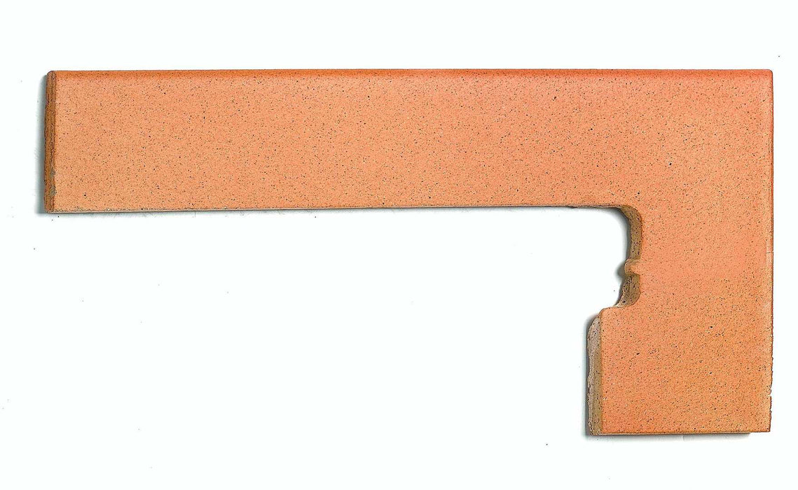 GRES DE ARAGON 901319 NATURAL Zanquín Recto Derecho (Caja 10 Piezas)