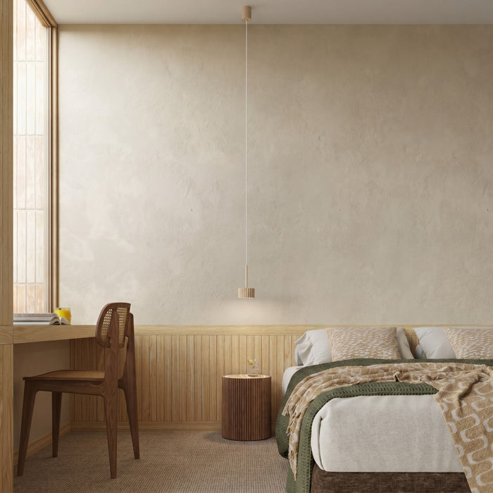 SOLLUX SL.2678 Lámpara colgante AURA 1 beige Gx53