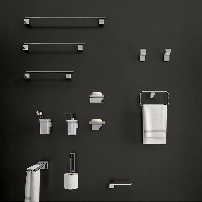 GEDY A9241300000 THE LILY Chrome Toilet Paper Holder