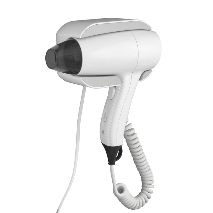 GEDY 50590200000 TRAMONTANA Secador de pelo 1200 W con soporte a pared blanco