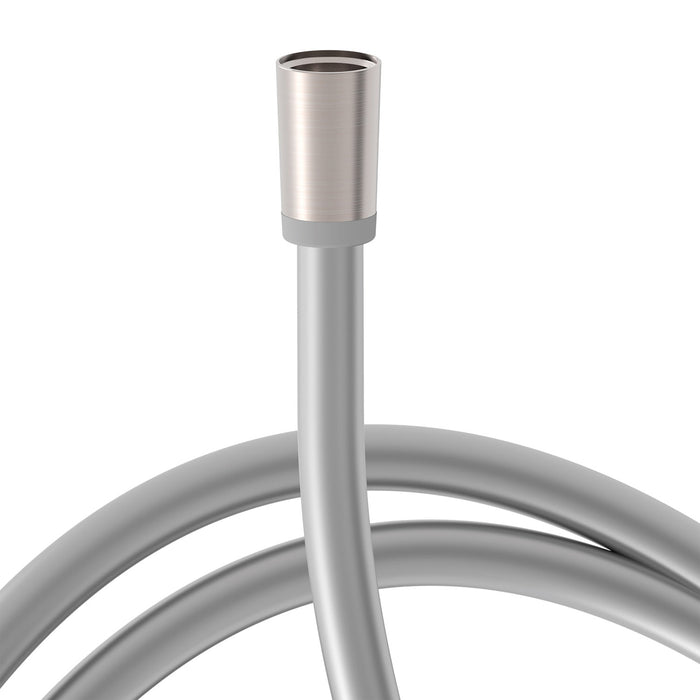TRES 9134609AC SHOWER ACCESSORIES Satin Finish Hose Steel Color