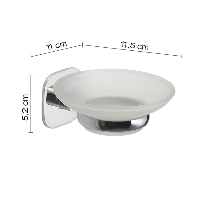 GEDY TE111300101 TEIDE Jabonera Cromo