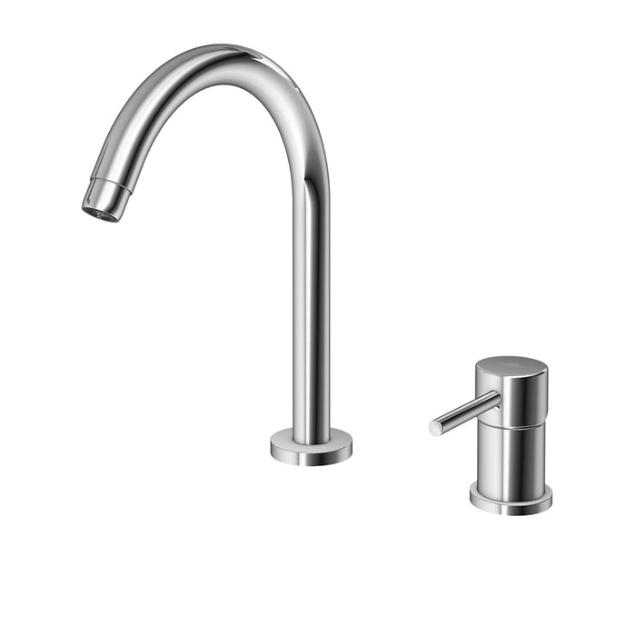 PRESTO 8635350 Theo batería lavabo Cromo